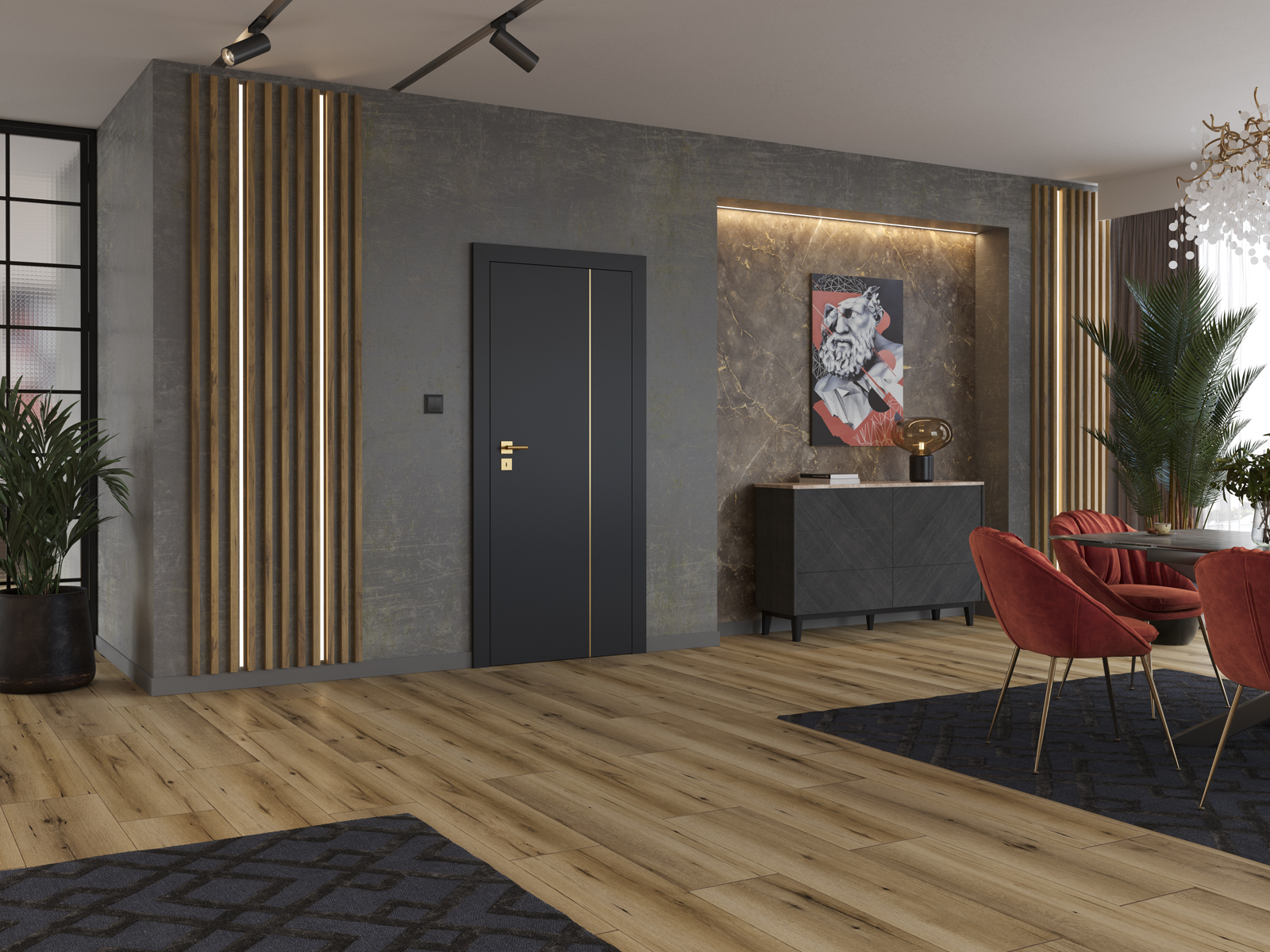 Styl industrialny w rytmie nowoczesnego luksusu